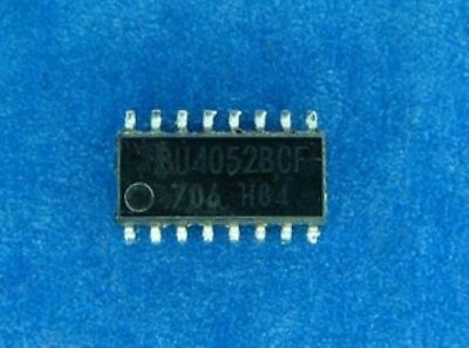 ROHM BU4052BCF SOP-16 Dual 4-channel analog multiplexer /