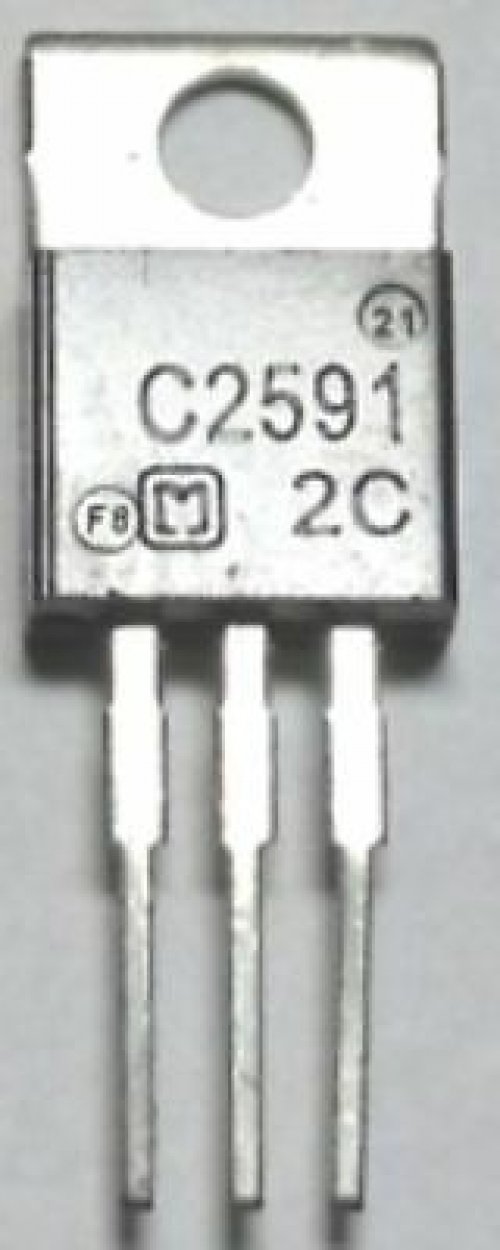 MAT 2SC2591 TO-220 AF Driver High Power Amplifier