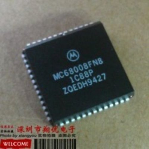 MOTOROLA MC68008FN8 PLCC-52 Integrated Multiprotocol