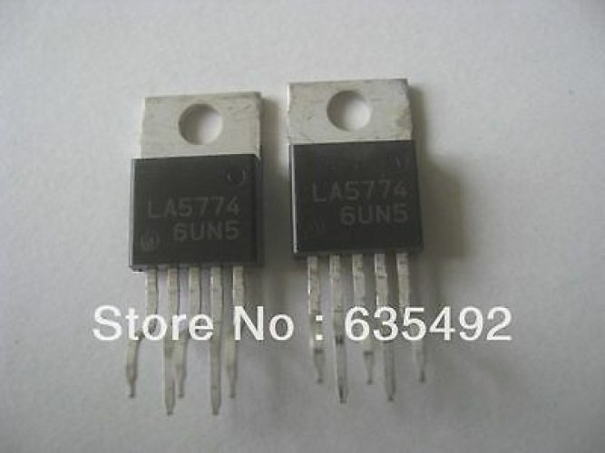 SANYO LA5774 TO-220/5 Monolithic Linear IC
