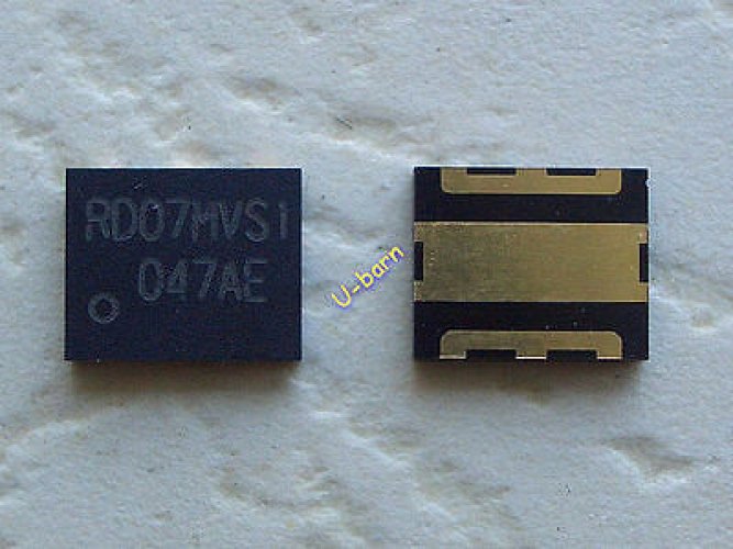 MITSUBISHI RD07MVS1 QFN  Silicon MOSFET Power Transistor