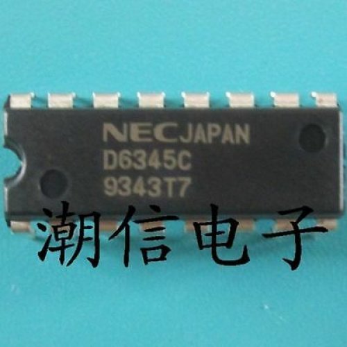 NEC UPD6345C DIP-16 8 BIT SERIAL IN/PARALLEL OUT DRIVER