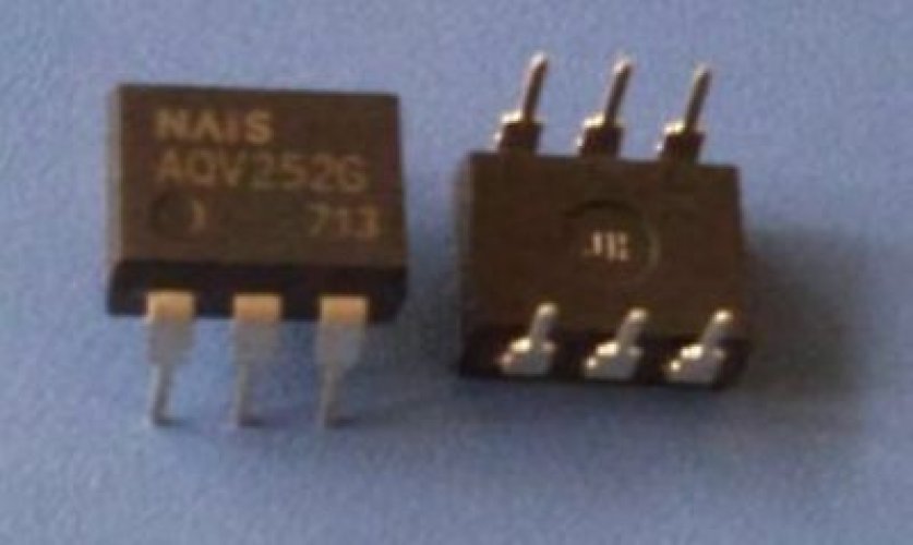 PAN AQV252G DIP-6 Solid State Relay with MOSFET Output