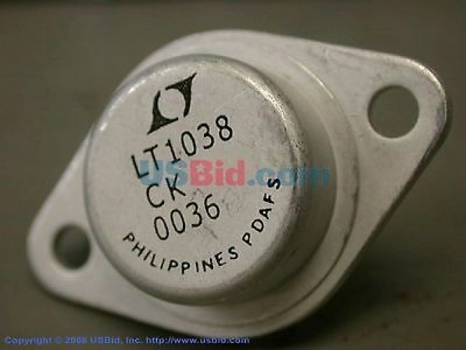LT LT1038CK TO-3 10Amp Positive Adjustable Voltage