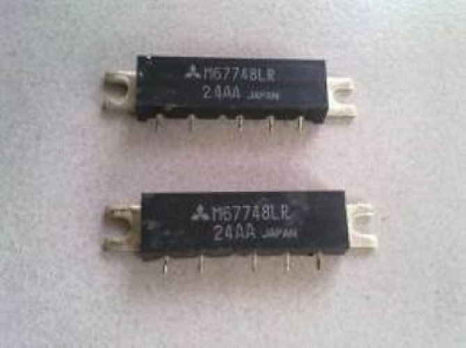 MITSUBISHI M67748LR MODULE 135-150MHz 12.5V 7W FM