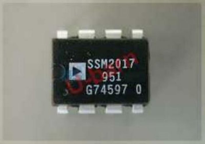 AD SSM2017P DIP-8  Self-ContainedAudio Preamplifier
