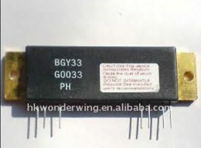 PHILIPS BGY33 Module IC RF NEW