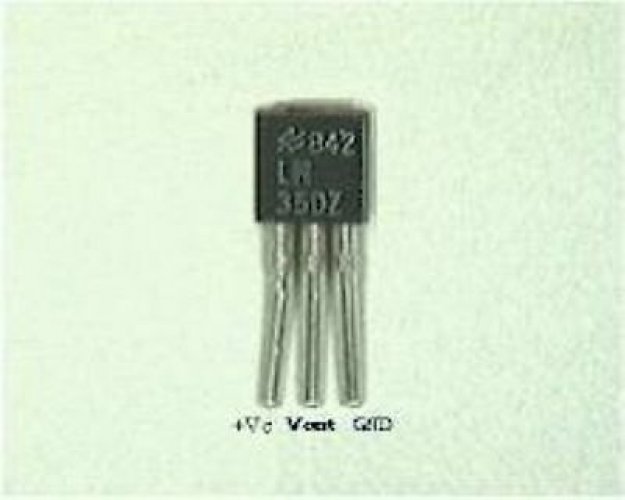 NS LM35 To-92 Precision Centigrade Temperature Sensor
