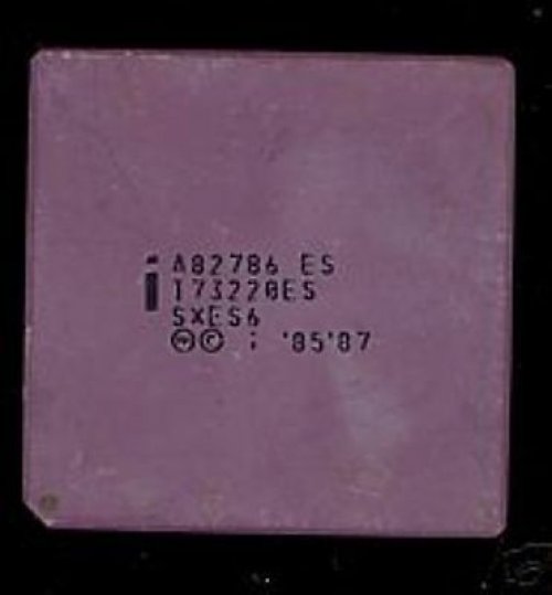 INTEL A82786 PGA CHMOS Graphics Coprocessor