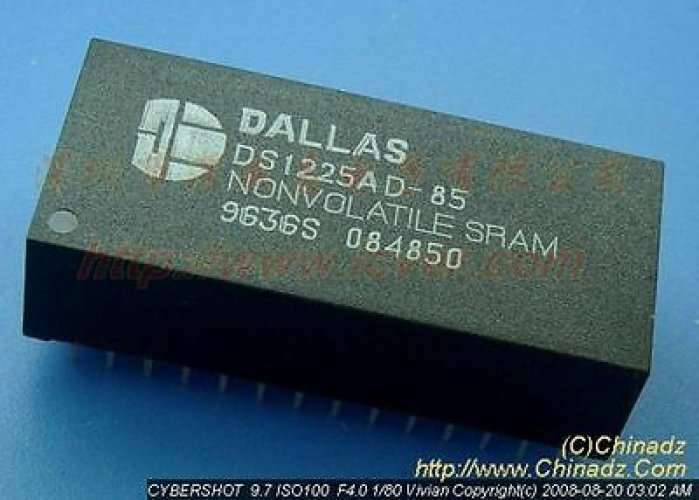 DALLAS DS1225AD-85 DIP-28 64k Nonvolatile SRAM