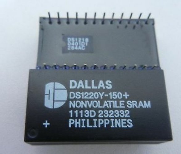DALLAS DS1220Y-150 DIP 16k Nonvolatile SRAM