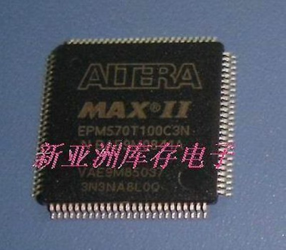 ALTERA EPM570T100C3 QFP MAX II CPLD 570 LE 100-TQFP