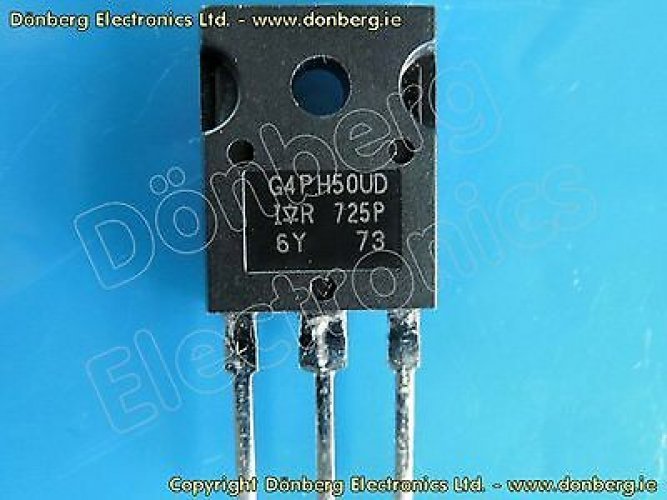 IR G4PH50UD TO-3P INSULATED GATE BIPOLAR TRANSISTOR WITH