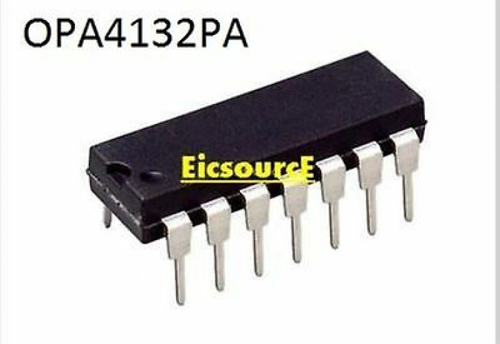 TI/BB OPA4132PA DIP-14 High Speed FET-INPUT OPERATIONAL