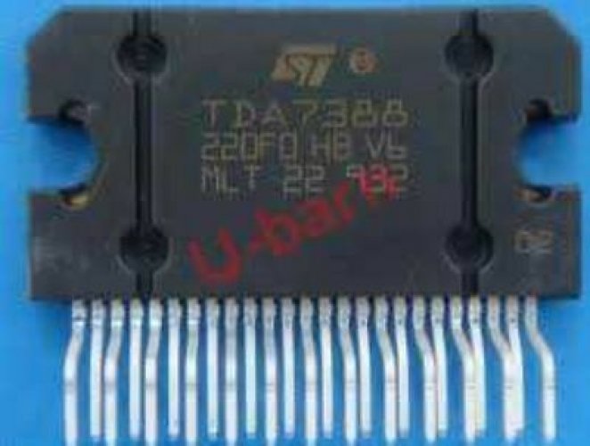 ST TDA7388 ZIP-25 4 X 41W QUAD BRIDGE CAR RADIO AMPLIFIER