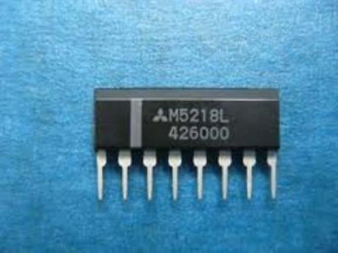 MTTSUBIS M5218L ZIP-8 OP-AMP DUAL Bipolar SIP 8Pin Plastic