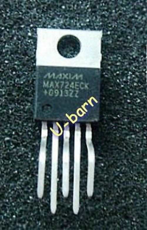 MAXIM MAX724CCK TO-220 5A/2A Step-Down, PWM, Switch-Mode