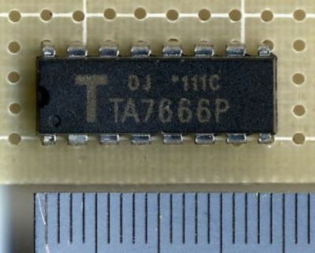TOSHIBA TA7666P DIP-16 ( TA7666P / TA7667P) 5 Step