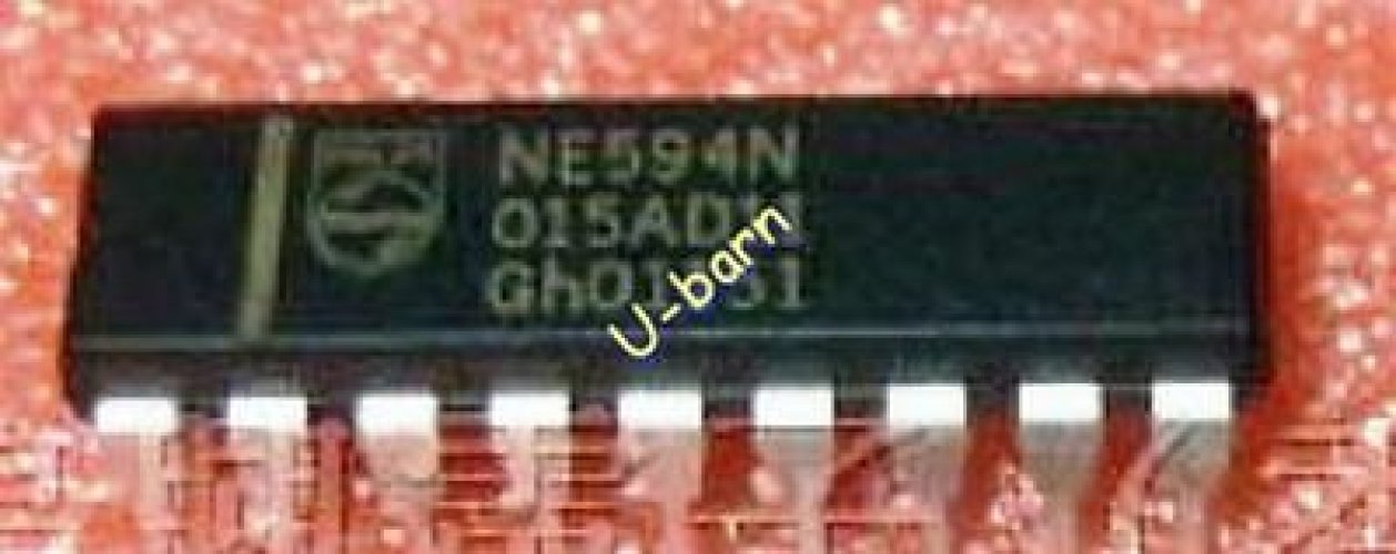 PHILIPS NE594N DIP-18 Vacuum fluorescent display driver