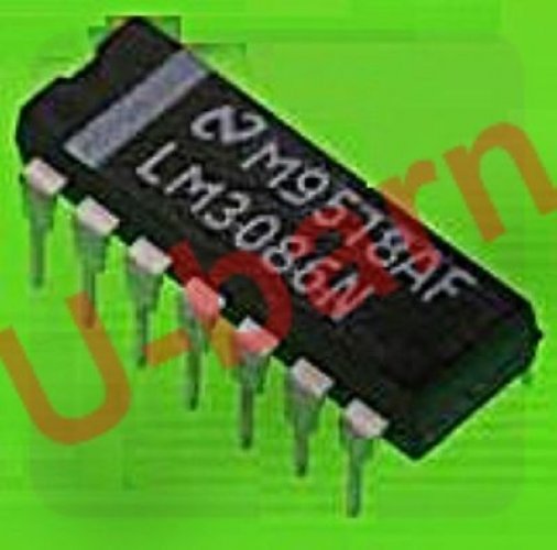 NS LM3086N DIP LM3045/LM3046/LM3086 Transistor Arrays