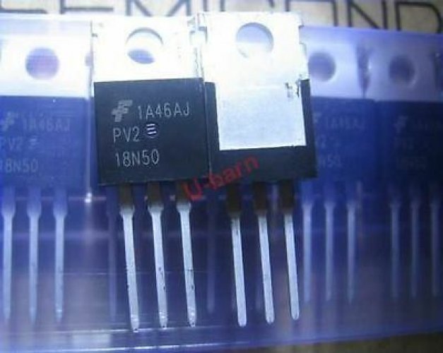 FAIRCHILD TO-220,500V N-Channel Advanced QFET V2, FQP18N50V2