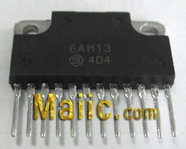 HIT 6AM13 ZIP-12 Silicon N-Channel/P-Channel Complementary