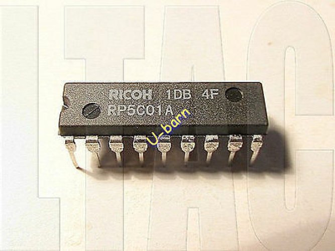 Ricoh RP5C01 RP5C01a ?DIP18 REAL-TIM?E CLOCK WITH INTERNAL RAM