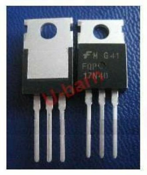 FAIRCHIL TO-220,400V N-Channel QFET; Package:, FQP17N40