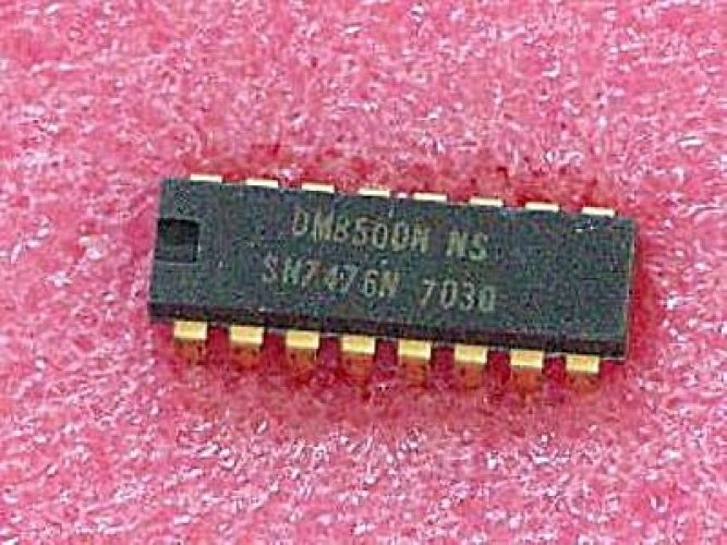 TI SN7476N DIP-16 DUAL J-K FLIP-FLOPS WITH PRESET AND CLEAR