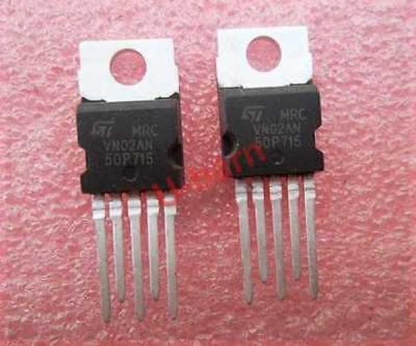 ST VN02AN TO-220  HIGHSIDE SMART POWER SOLID STATE RELAY