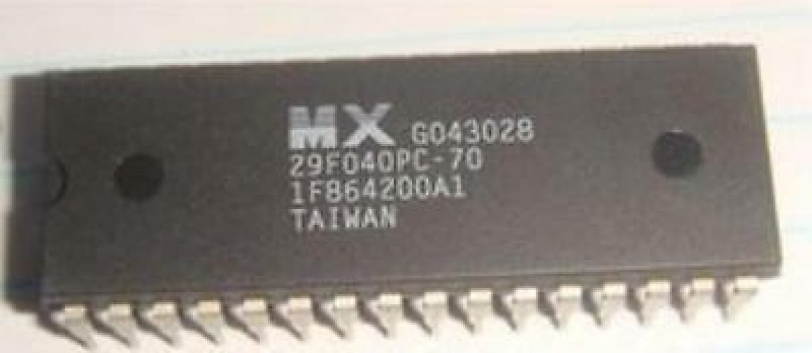 MXIC MX29F040PC-70 DIP-32 4M-BIT [512KX8] CMOS EQUAL