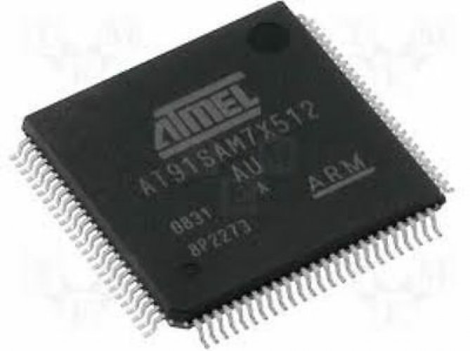 ATMEL AT91SAM7X512 QFP AT91 ARM Thumb-based