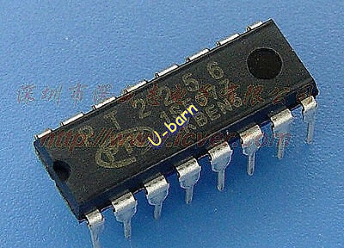 PTC PT2256 DIP-16 Electronic Volume Controller