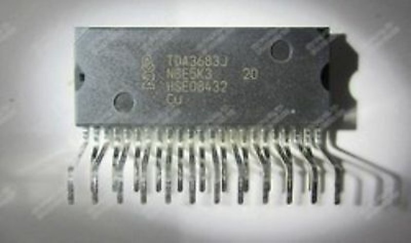 PHILIPS TDA3683J ZIP-23 Multiple voltage regulator with