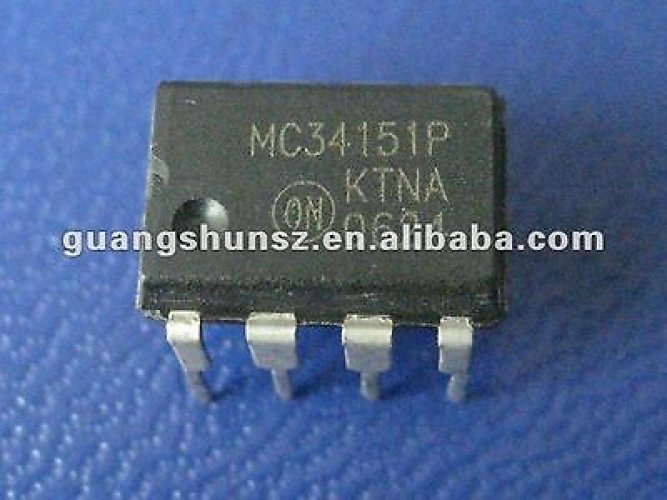 MOT MC34151P DIP8 High Speed Dual MOSFET Drivers