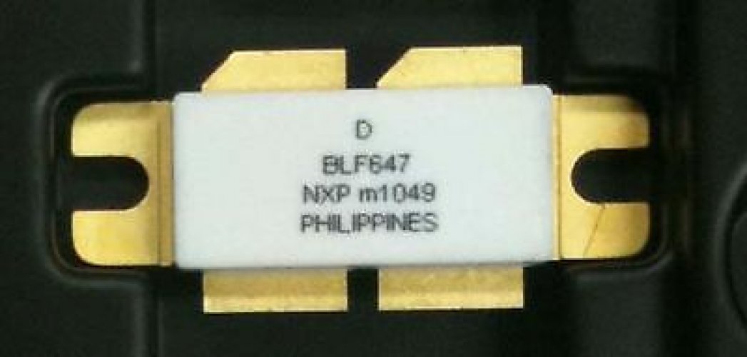 PHILIPS BLF647 RF UHF power LDMOS transistor