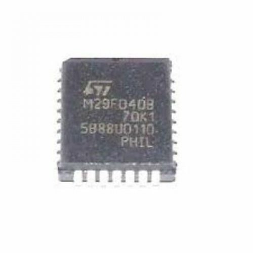 ST M29F040B70K1 PLCC-32 4 Mbit (512Kb x8 Uniform Block)