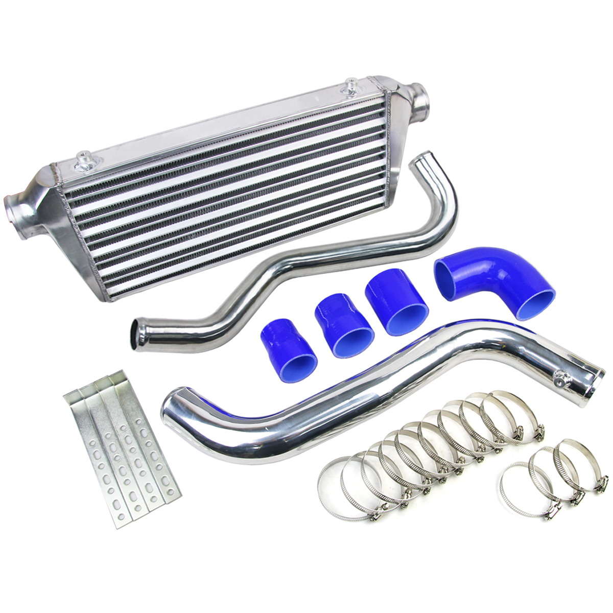 Aluminium Turbo Intercooler Kits For Mitsubishi Triton VGT KB4T 2.5L 4D56 09-14