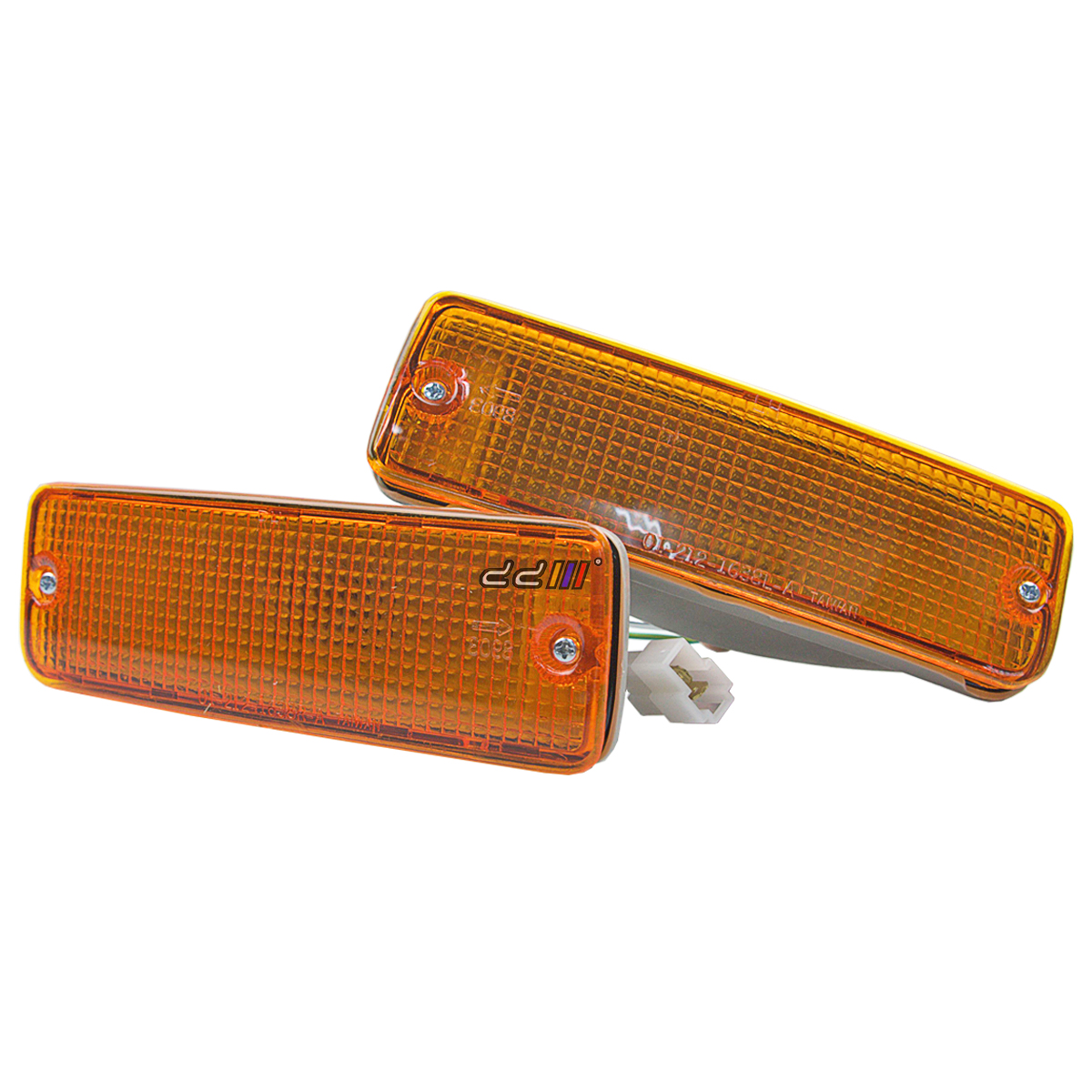 Front Bumper Indicator Signal Light Lamp For Toyota Hilux LN85 LN106 1988-1997