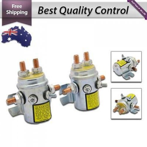 (2) STARTER SOLENOID RELAY SWITCH 24V WINCH MOTOR 4X4 4WD FREE DELIVERY