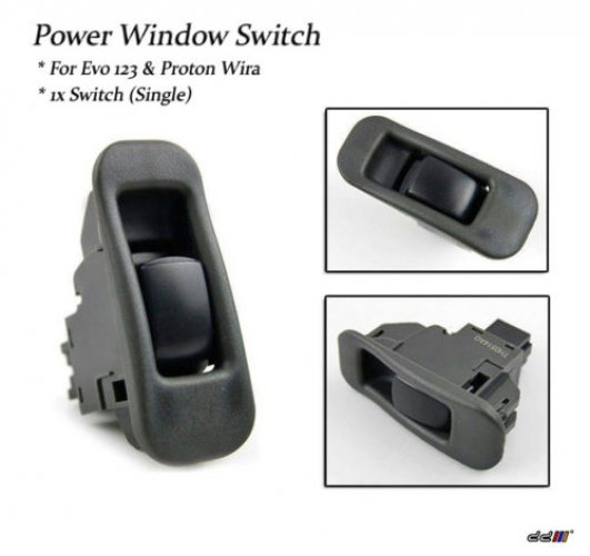 1pc Single Power Window Switch Button Control For Proton Wira Natura Persona C90