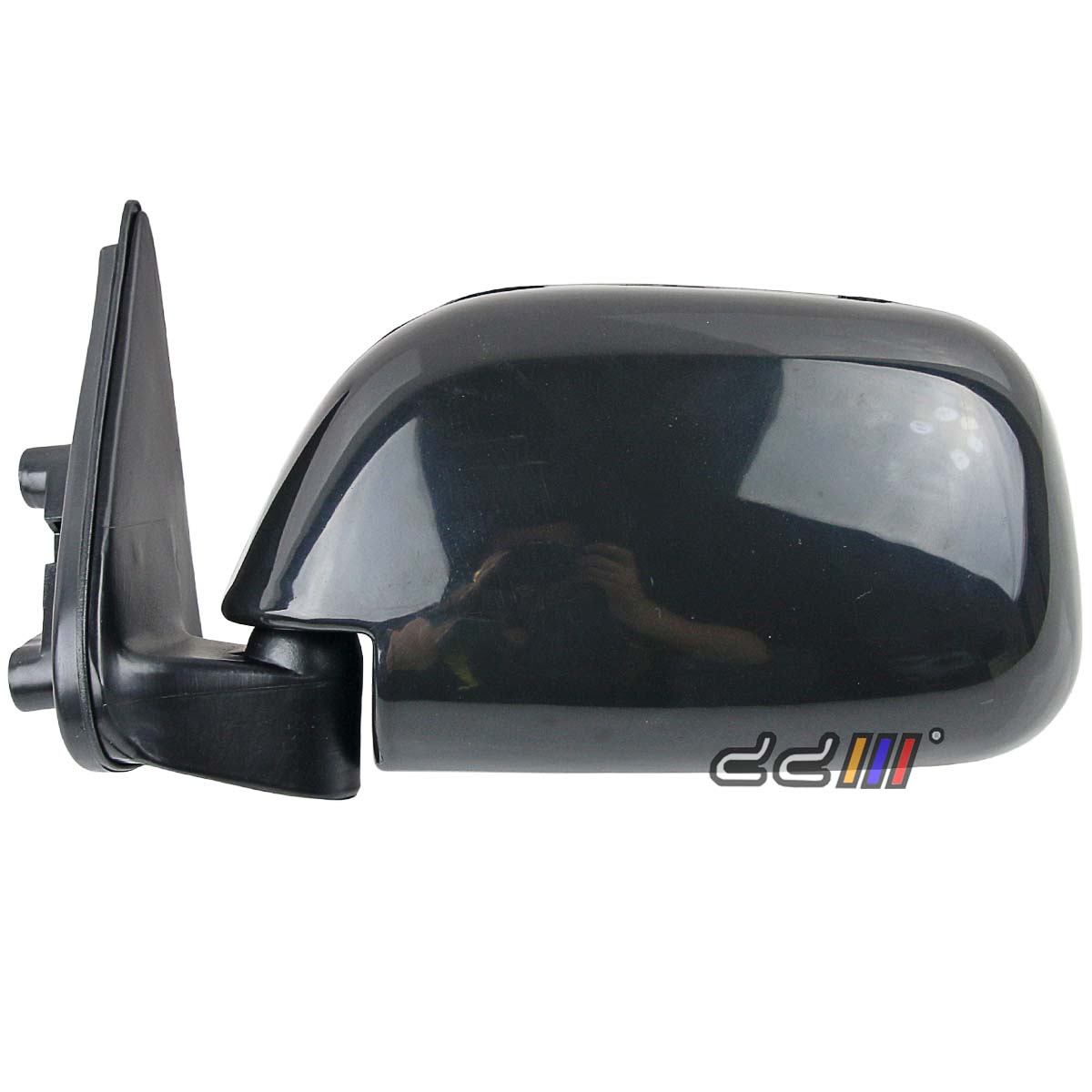 Left Black Manual Door Side Mirror For Hilux RN85 LN106 LN107 1988-1997