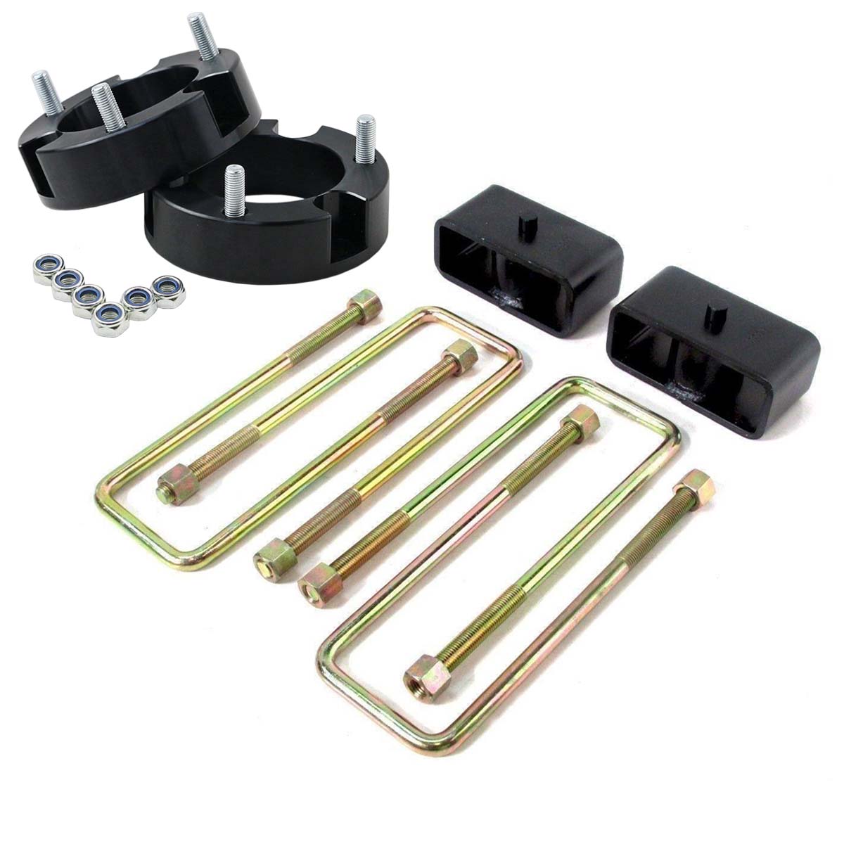 Front 3" Rear 2" Raise Suspension Lift Kits For Toyota Hilux VIGO 4WD 2005-14