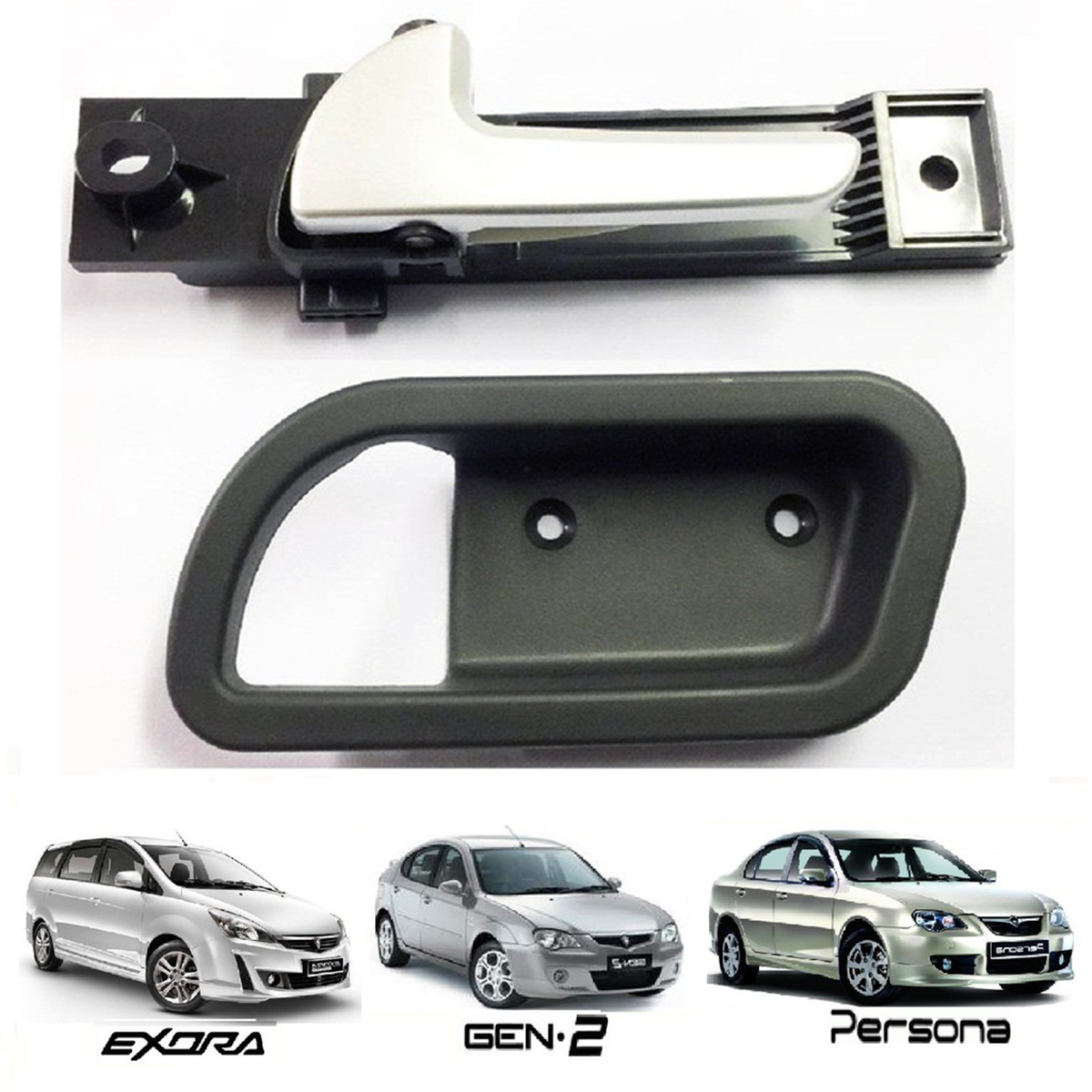 Front=Rear Left Side Inner Door Handle For Proton Exora Persona GEN2 GEN-2 CPS