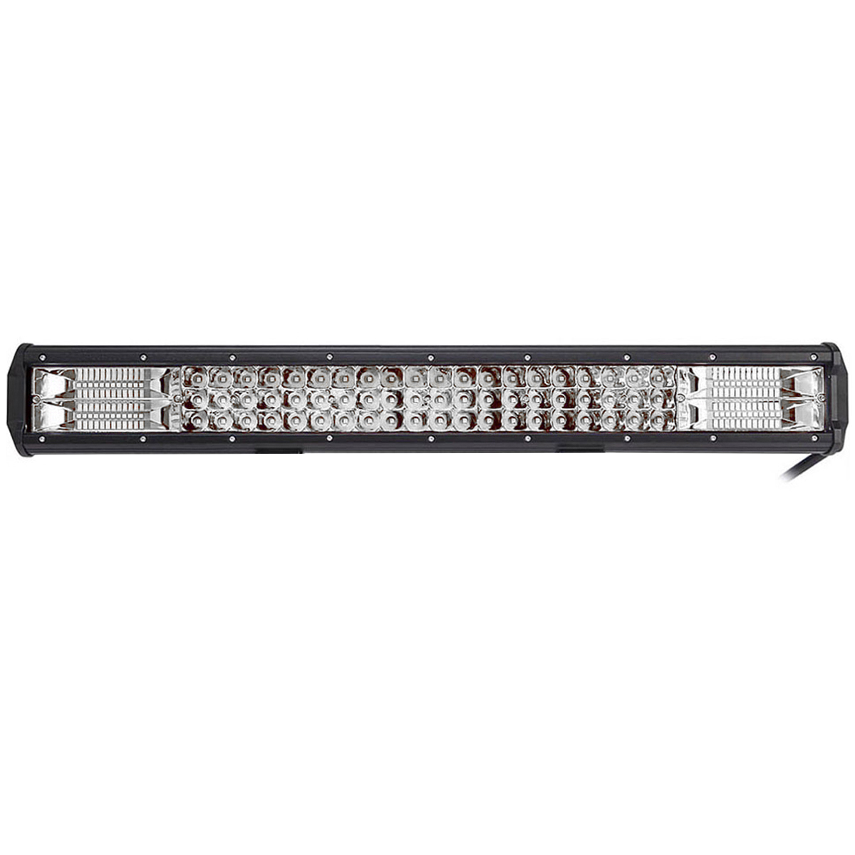 23'' inch 30000LM 360W White Tri-Row LED Work Light Bar Spot Offroad Car Truck