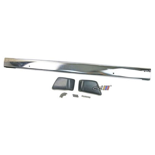 Rear Chrome Bumper+Corner Guard End Cap For Corolla KE70 TE70 TE71 79-83
