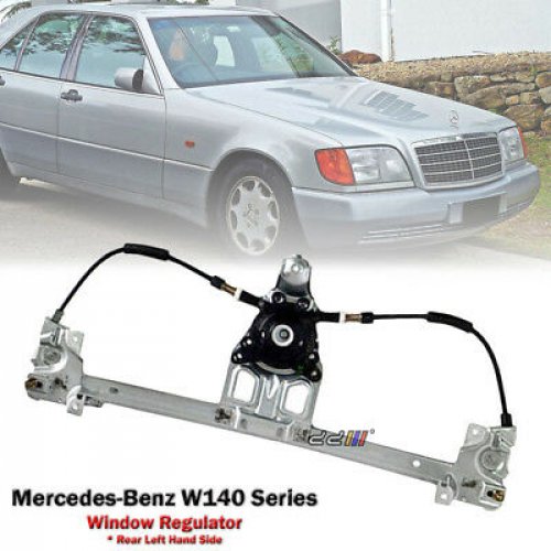 Rear Left Electric Power Window Regulator For Mercedes Benz S-Class W140 91-98