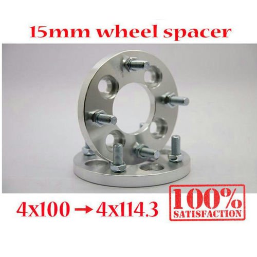 2~Pcs 4~Bolt Conversion Wheel Spacer 4x100 To 4x114.3 Suits Adapter