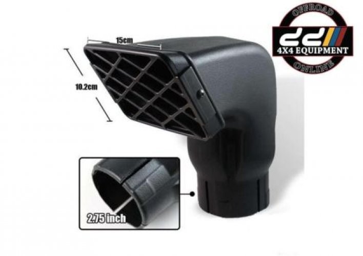 3.5 Inch Ram Vehicle Snorkel Kit Head Top For Landcruiser VDJ76/VDJ78/VDJ79 4.5L