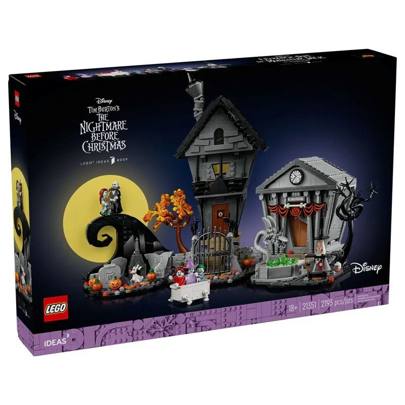 LEGO Disney Series 21351 Tim Burton's The Nightmare before Christmas